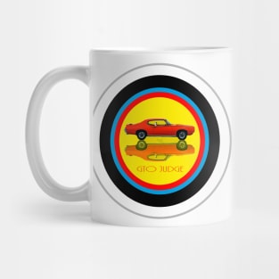 Pontiac GTO Judge on target Mug